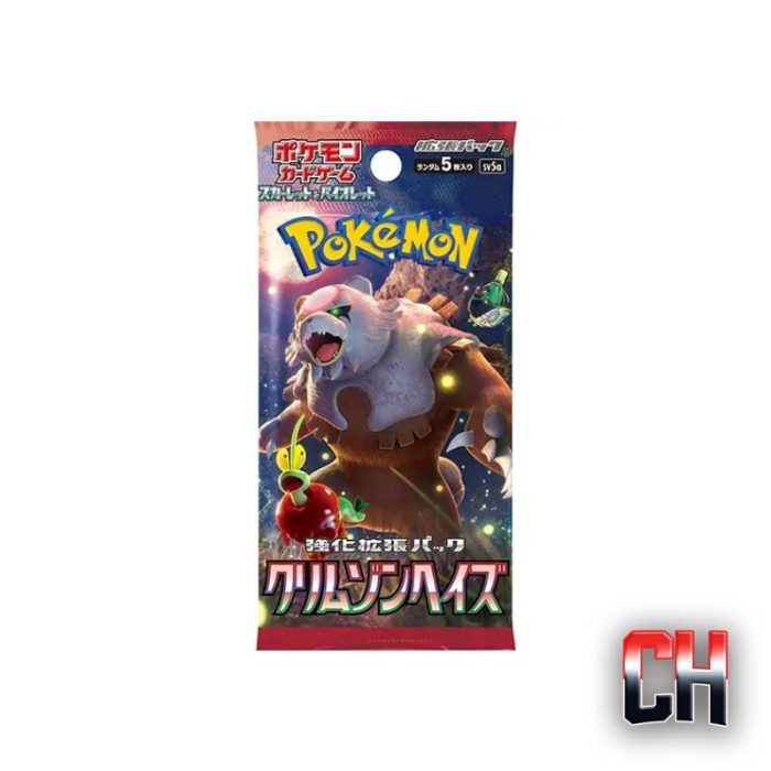 Crimson Haze Japanese Booster Pack - Pokemon TCG