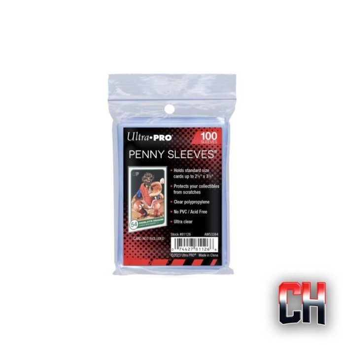 Ultra Pro Penny Sleeves 2.5" to 3.5" 100 Sleeves