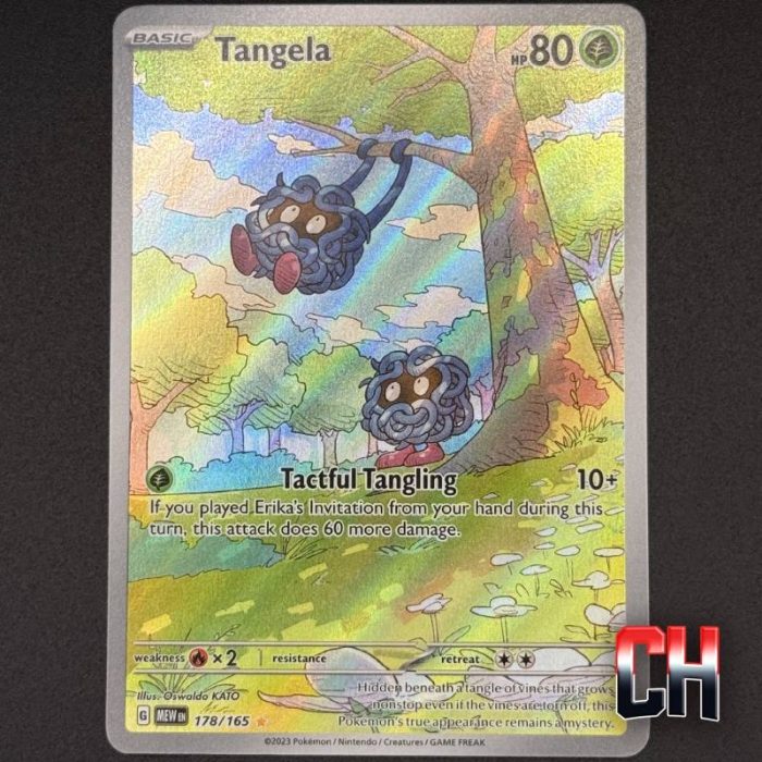 Tangela Illustration Rare S&V 151 #178 - Ungraded RAW Card - Near MT/MT