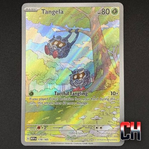 Tangela Illustration Rare S&V 151 #178 - Ungraded RAW Card - Near MT/MT - SKU:CHC012