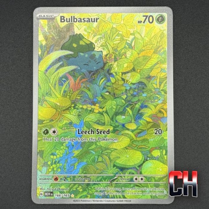 Bulbasaur S&V 151 #166 - Raw Ungraded Card - NM/MT