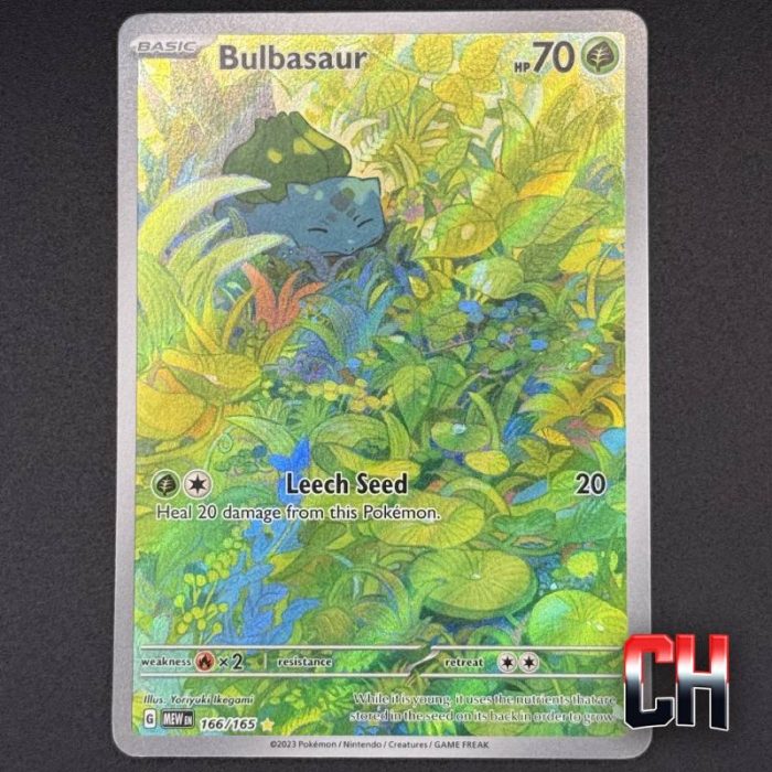 Bulbasaur S&V 151 #166 - Raw Ungraded Card - NM/MT - SKU:CHC031