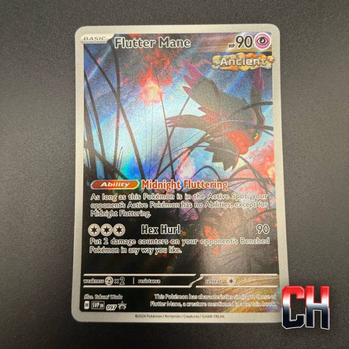 Flutter Mane #97 Black Star Promo - Ungraded Single - Near Mint - CHC039
