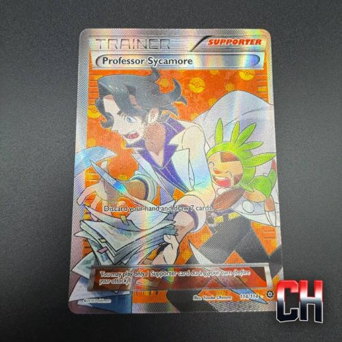 Professor Sycamore #114 Steam Siege - Ungraded Single - Near Mint (Border Right Heavy) - CHC044