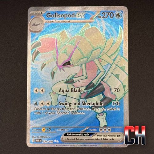 Golisopod #221 Ultra Rare Paradox Rift - Ungraded Single - Near Mint+ - CHC046