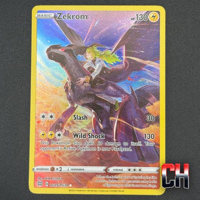 Zekrom TG05 Brilliant Stars - Near Mint Ungraded Single - CHC051