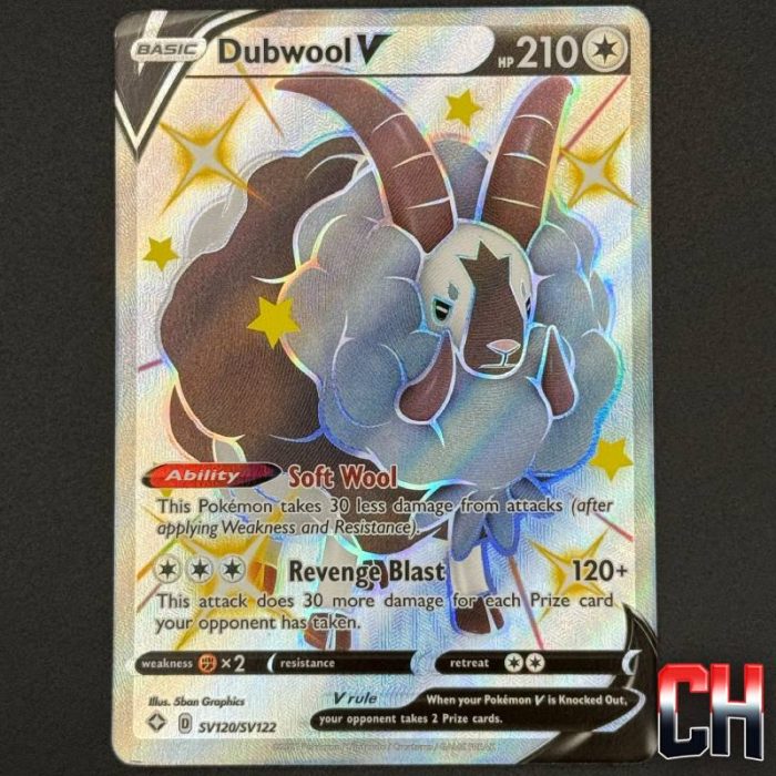 Dubwool V SV120 Shining Fates - Ungraded Single Near Mint - CHC058