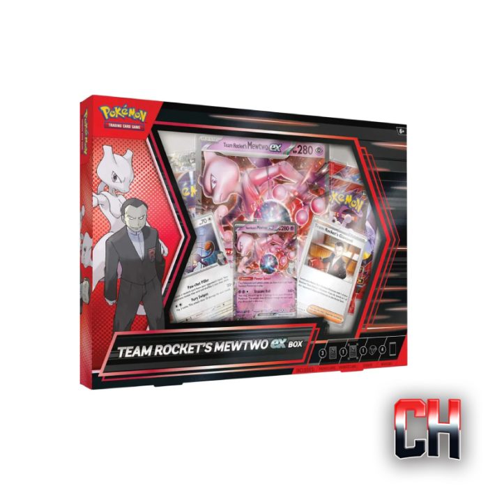 Team Rockets Mewtwo ex Box