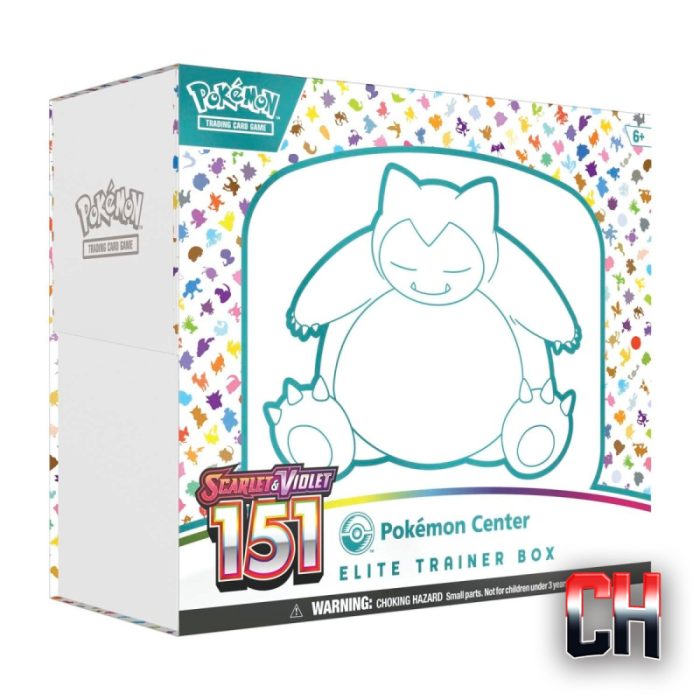 Pokemon 151 Elite Trainer Box Pokemon Center Stamped - (Comes in acrylic Casing)