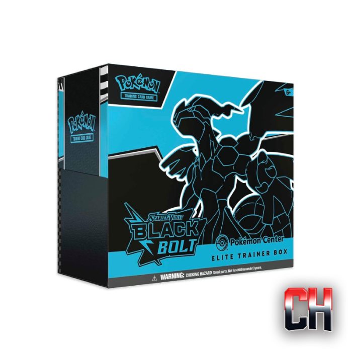 Pokemon Black Bolt Pokemon Center Stamped Elite Trainer Box
