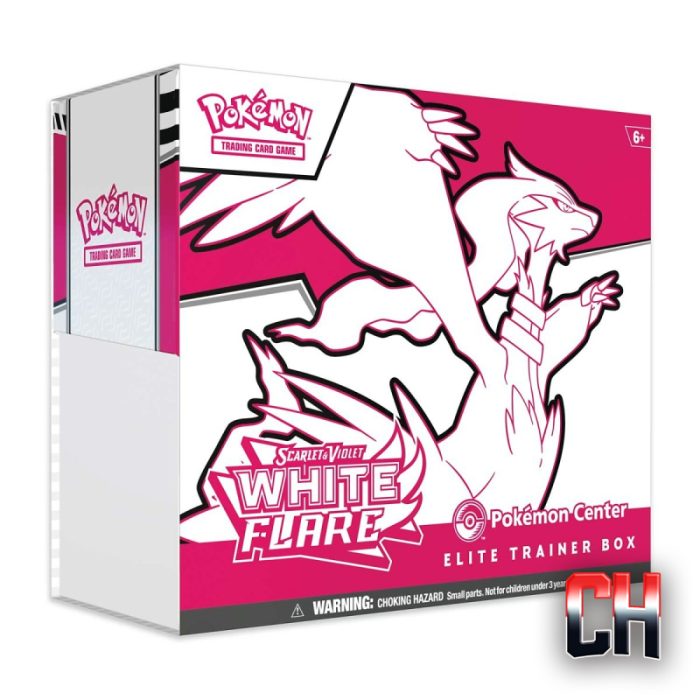 Pokemon White Flare Pokemon Center Stamped Elite Trainer Box
