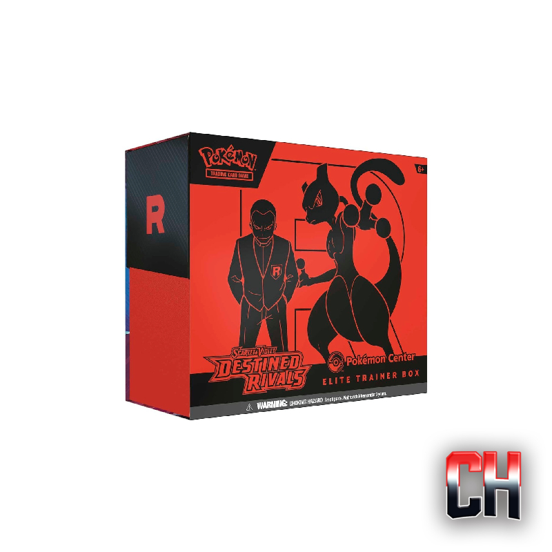 Destined Rivals Elite Trainer Box Pokemon Center Stamped - Sealed